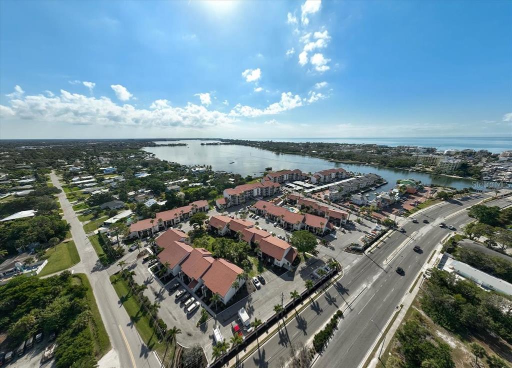 1624 Stickney Point Road, Unit 1624301 Sarasota, FL 34231 - Photo 36 of 55 an aerial view of a city