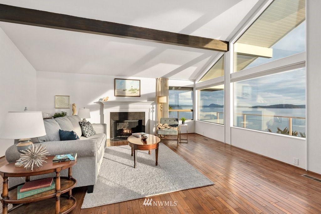 3082 Mount Baker Circle Oak Harbor, WA 98277 - Photo 13 of 40 a living room with furniture and a fireplace