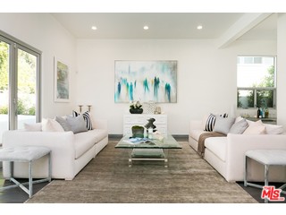 12263 Renfrew Road Los Angeles, CA 90049 - Photo 9 of 42 a living room with furniture and a large window
