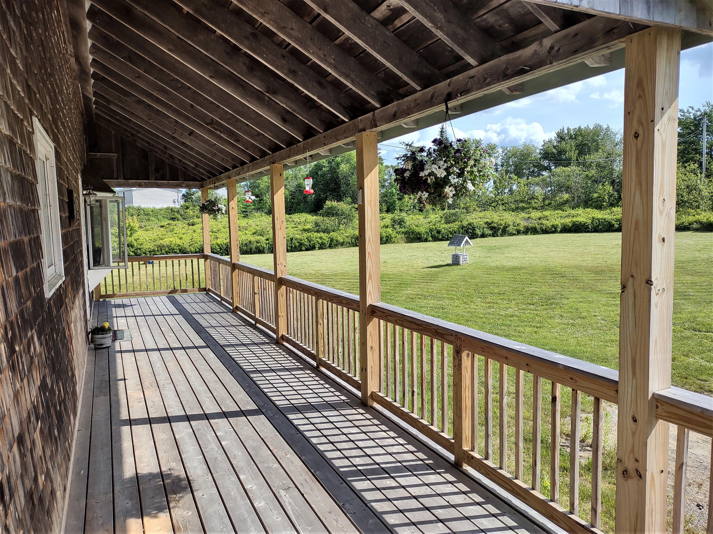 1190 Indian River Road Addison, ME 04606 - Photo 2 of 32 Front Porch