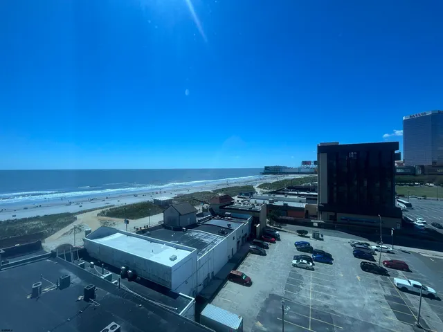 an outdoor space with lounge chair
