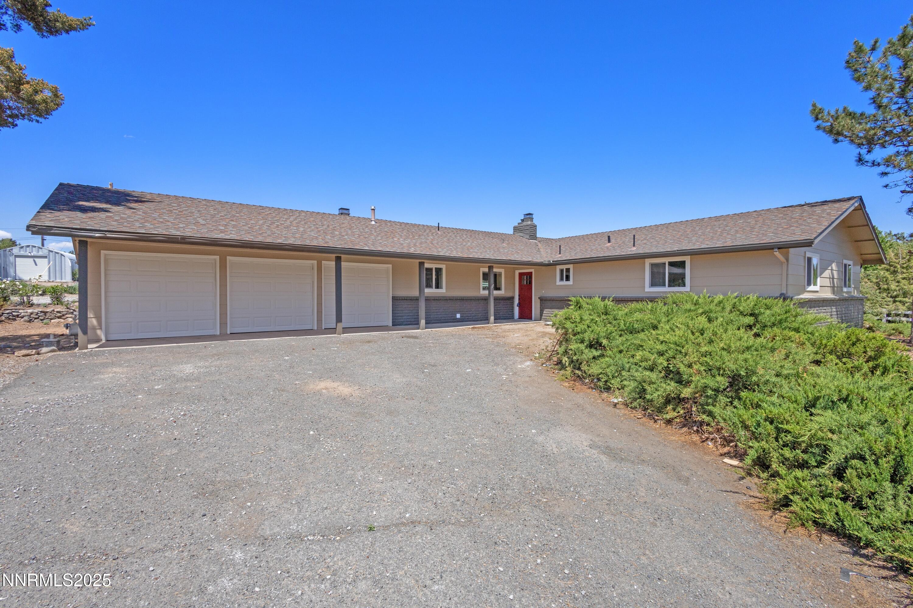 a house with a outdoor space