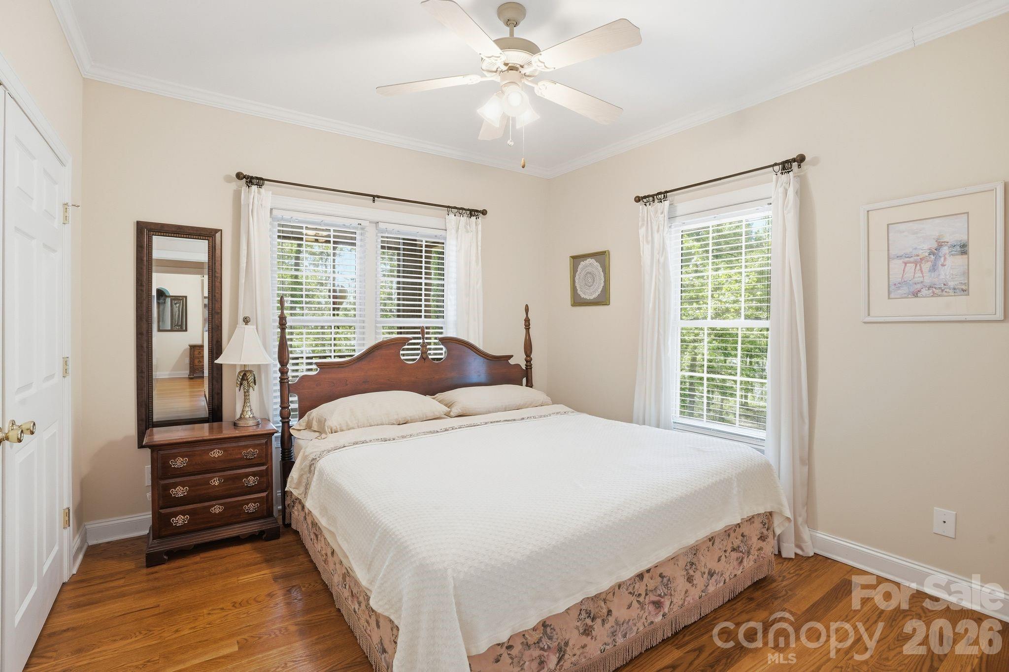 2275 River Road Richfield, NC 28137 - Photo 25 of 44 a bedroom with a bed and a window