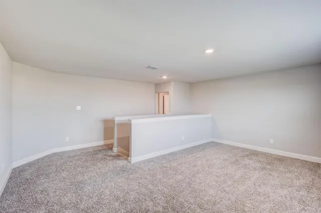 a view of empty room