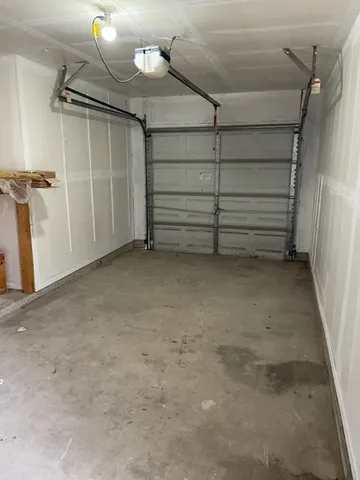 a view of a room with an empty space