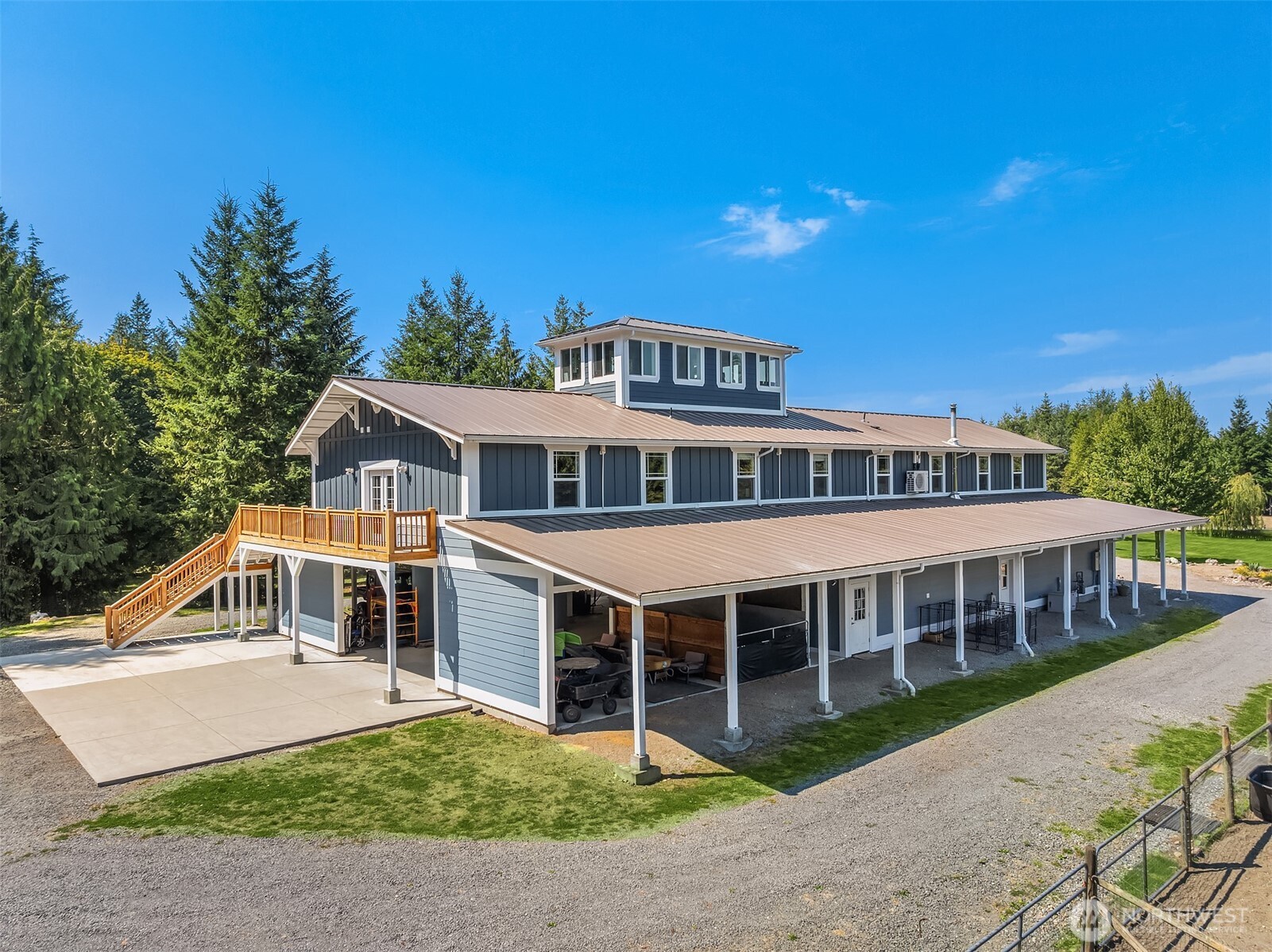 6937 Lake Alice Road Southeast Fall City, WA 98024 - Photo 36 of 39 a front view of a house with a yard