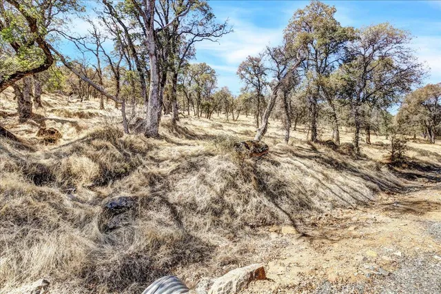a view of a covered with snow in the background
