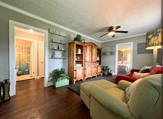 2524 Stinson Road Nashville, TN 37214 - Photo 12 of 23 a living room with furniture and wooden floor