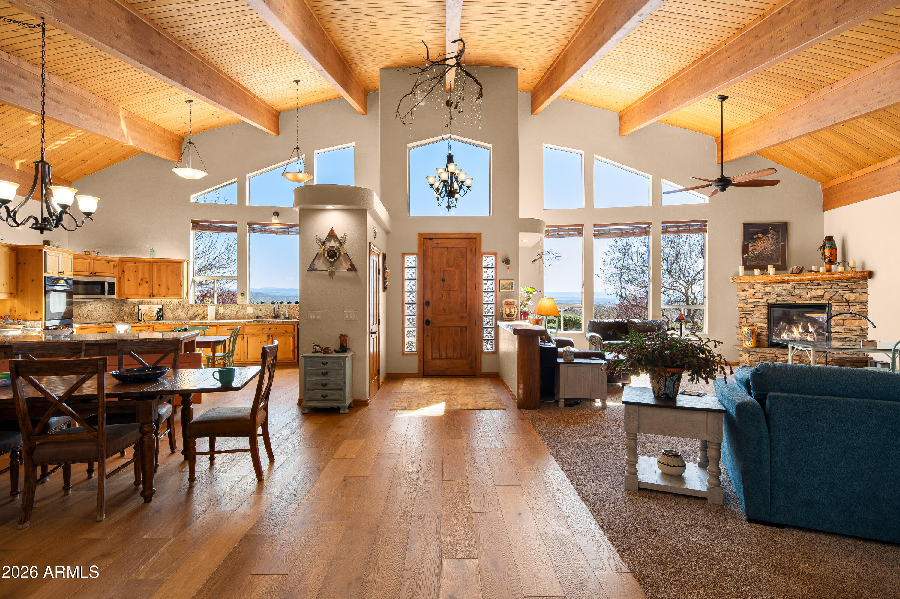1800 Minerich Road Clarkdale, AZ 86324 - Photo 2 of 55 1800MinerichRd-interiors-GreatRoomViews