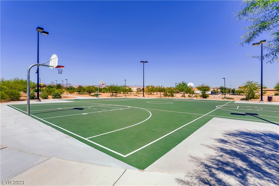 7421 Manse Ranch Avenue Las Vegas, NV 89179 - Photo 50 of 50 Nathaniel Jones Park-Residents stop by to play bas