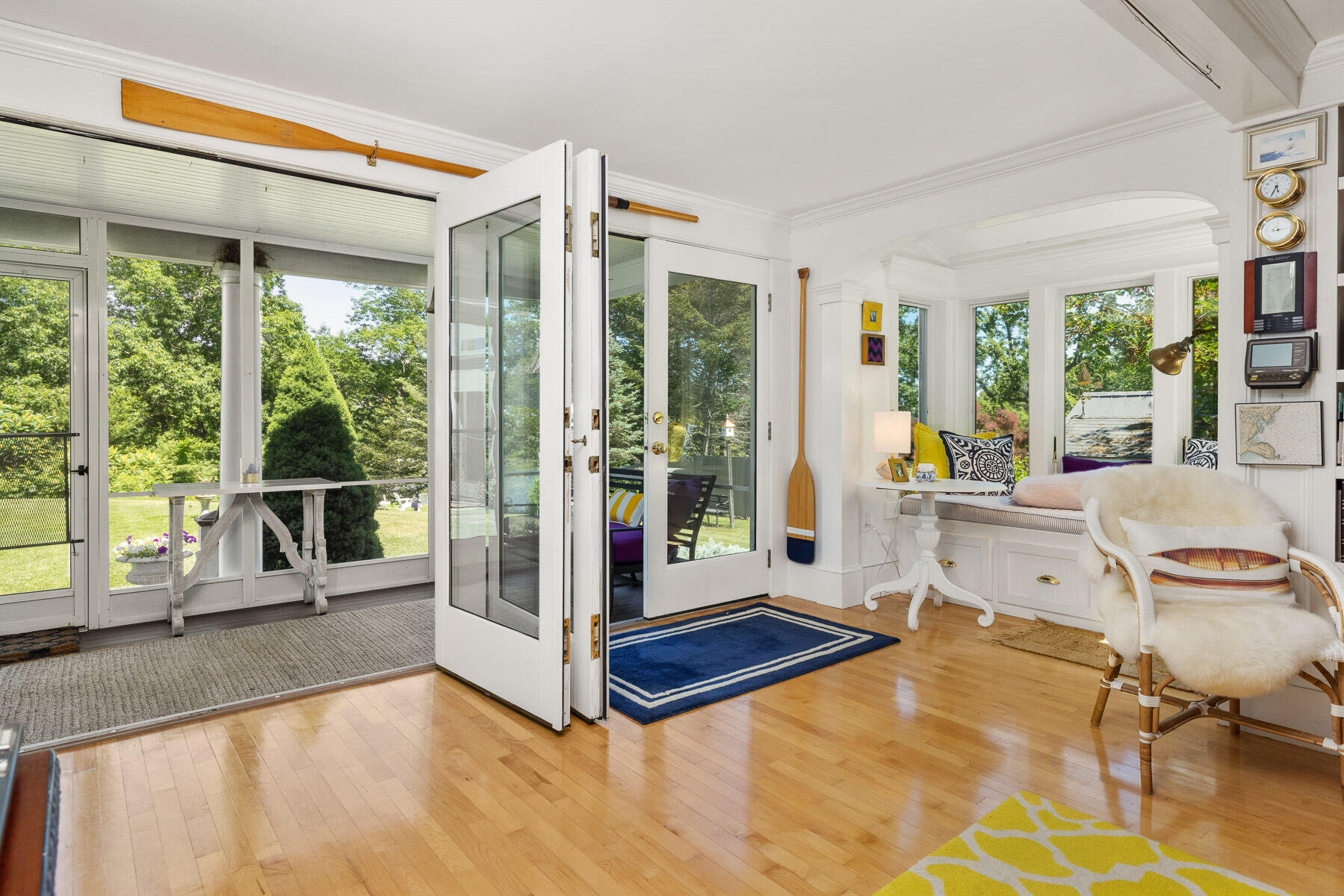 91 Clark Road York, ME 03909 - Photo 21 of 44 Open to the screen porch