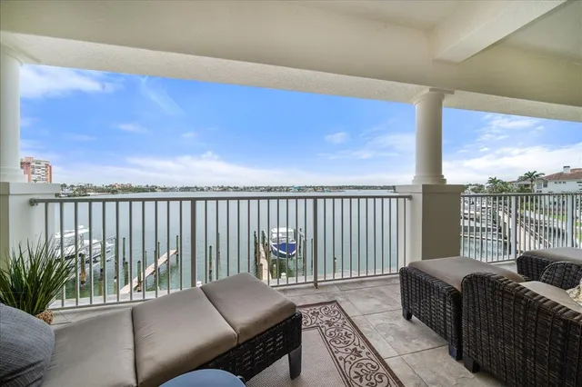 a view of a water with an oven