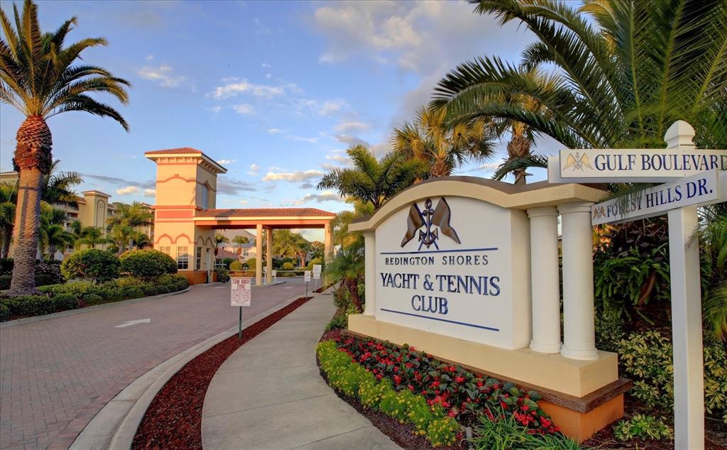 17735 Gulf Boulevard, Unit 304 Redington Shores, FL 33708 - Photo 6 of 66 a sign on the side of a building