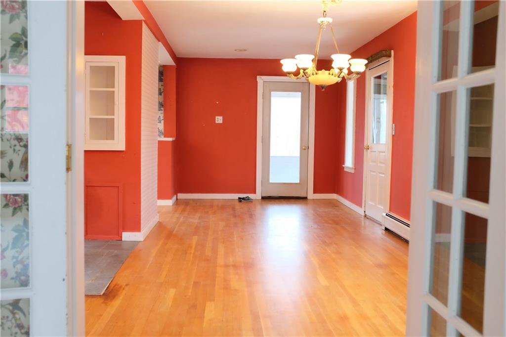 424 New England Road Searsmont, ME 04973 - Photo 11 of 29 Dining room, front door to the...