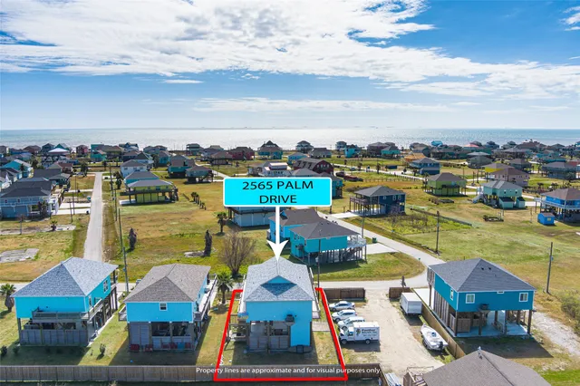 $470,000 | 2565 Palm Drive, Crystal Beach, TX 77650