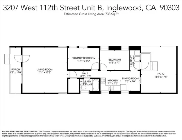 $775,000 | 3207 West 112th Street, Inglewood, CA 90303