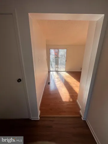 a view of wooden floor