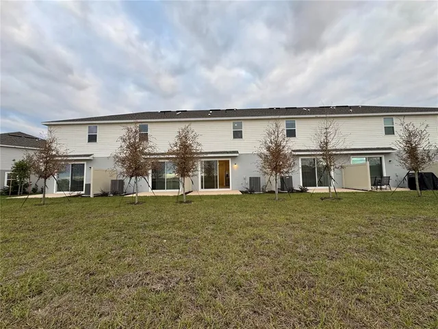 a view of a golf course with a lake