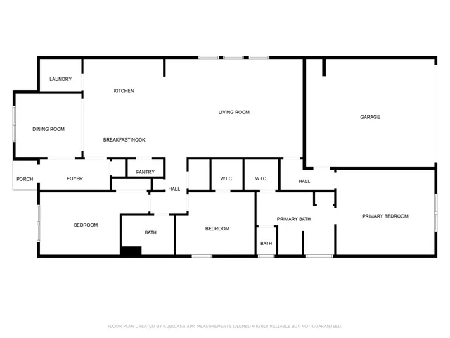 a picture of a floor plan