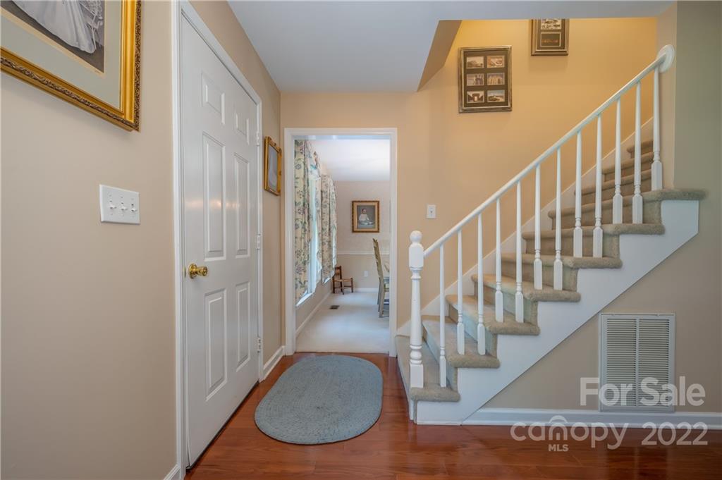 375 General Griffith Circle Rutherfordton, NC 28139 - Photo 22 of 36 a view of entryway and hall with wooden floor
