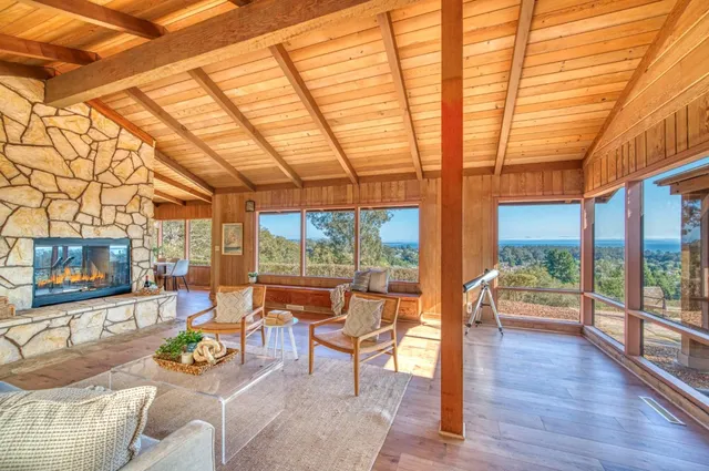 a kitchen with stainless steel appliances granite countertop a stove and a refrigerator