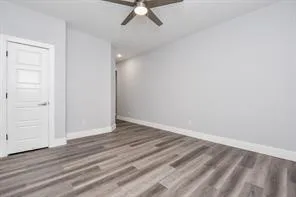 wooden floor in an empty room