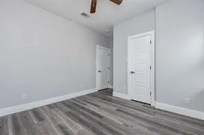 wooden floor in an empty room