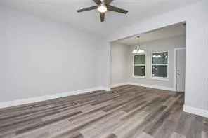 a view of front door