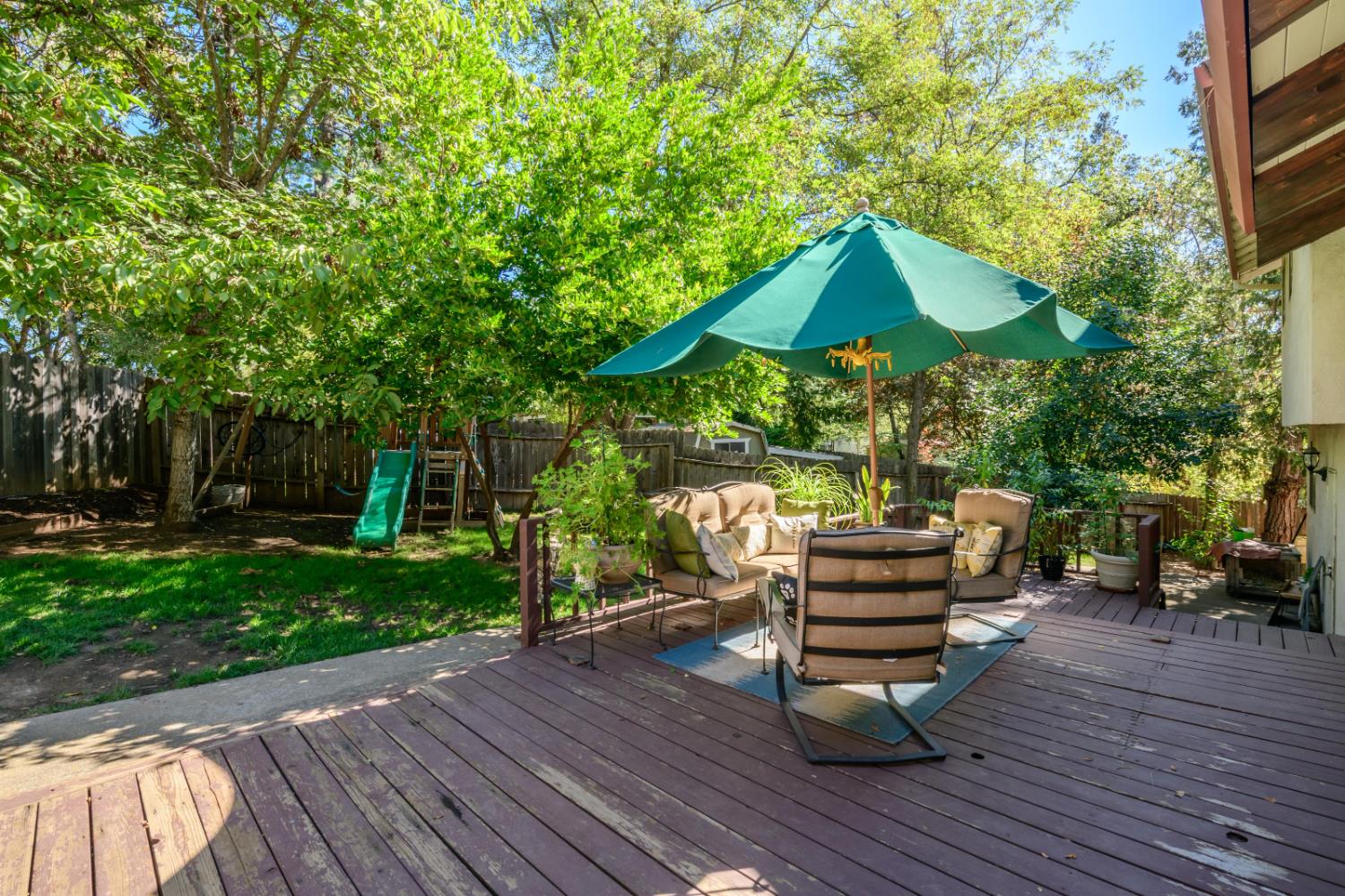 2921 Miller Way Placerville, CA 95667 - Photo 25 of 29 a view of outdoor space yard deck patio and outdoor kitchen