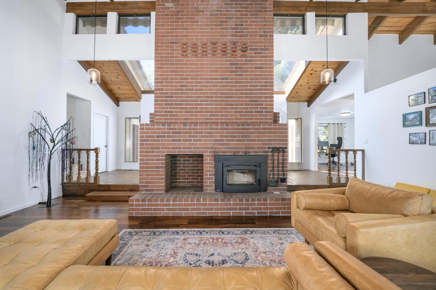 2921 Miller Way Placerville, CA 95667 - Photo 6 of 29 a living room with furniture and a fireplace