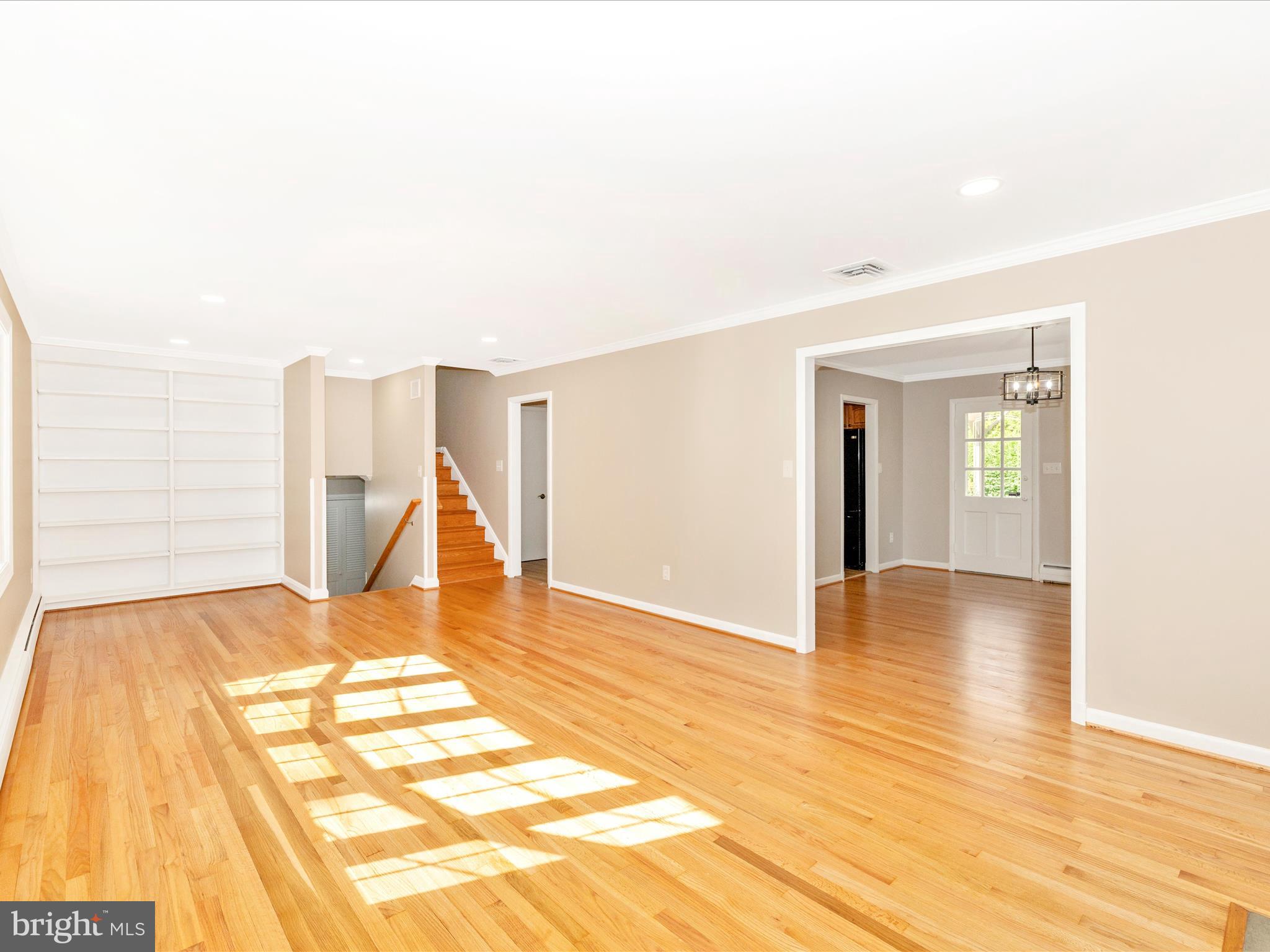 3930 Chatham Road Ellicott City, MD 21042 - Photo 14 of 51 a view of empty room with wooden floor