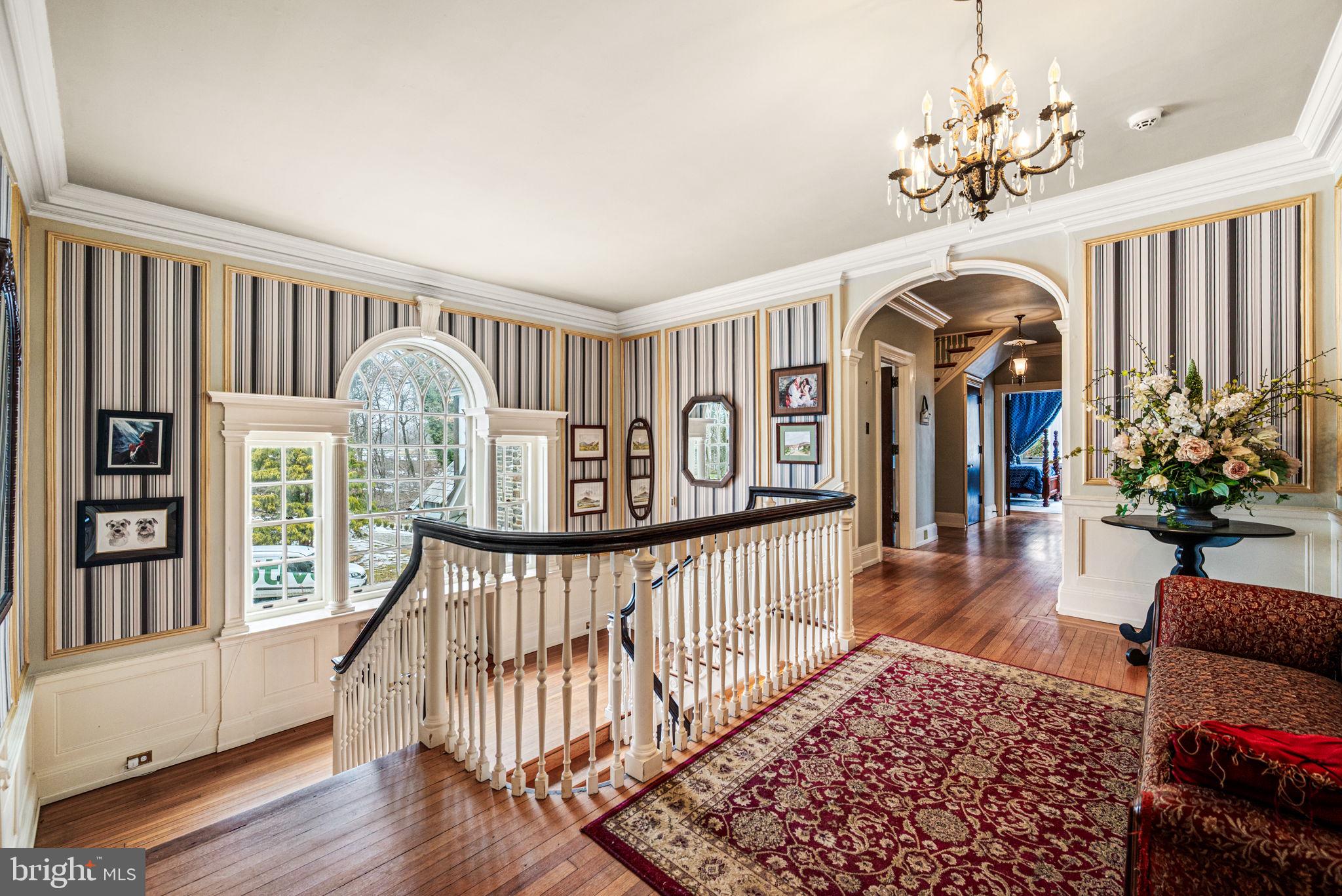 1018 Beech Road Wallingford, PA 19086 - Photo 23 of 66 Grand stair to Second Level