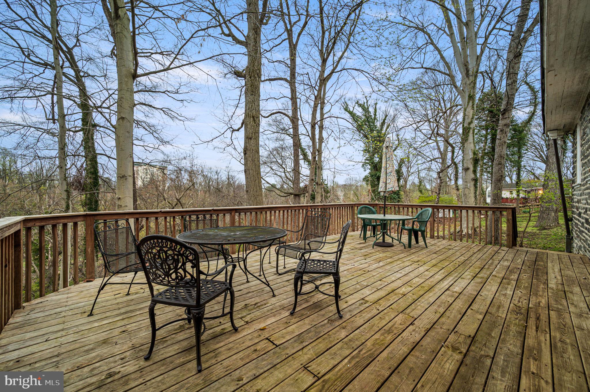 1018 Beech Road Wallingford, PA 19086 - Photo 61 of 66 Deck off the back of Carriage House