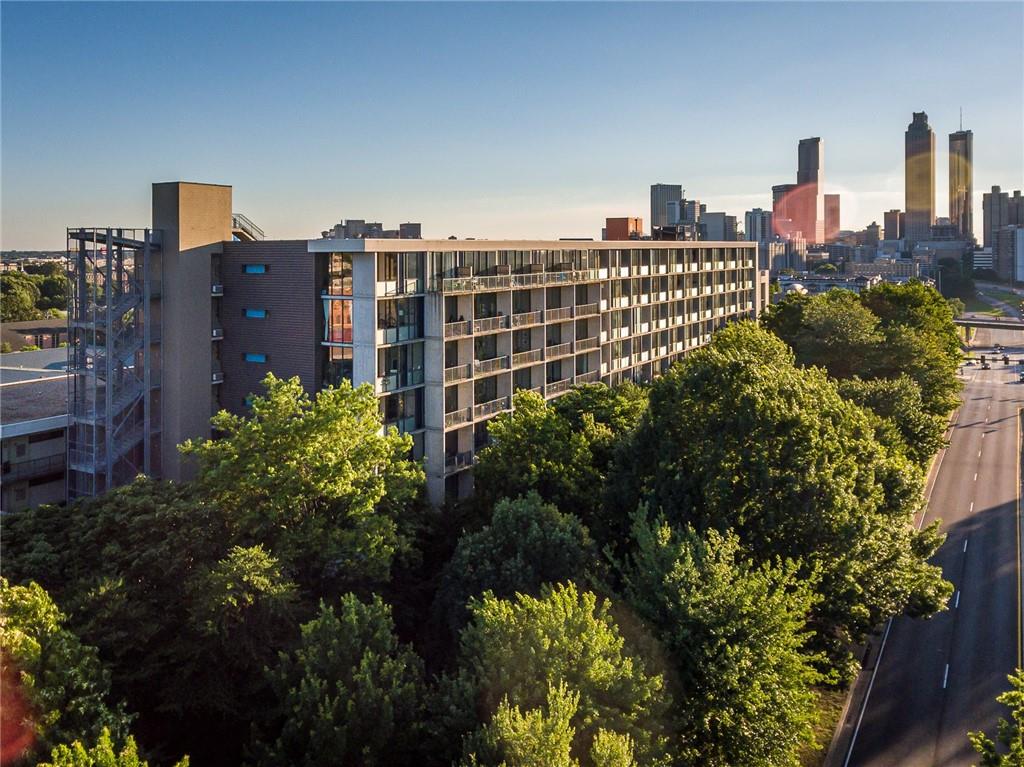 480 John Wesley Dobbs Avenue Northeast, Unit 612 Atlanta, GA 30312 - Photo 1 of 33 a view of a city