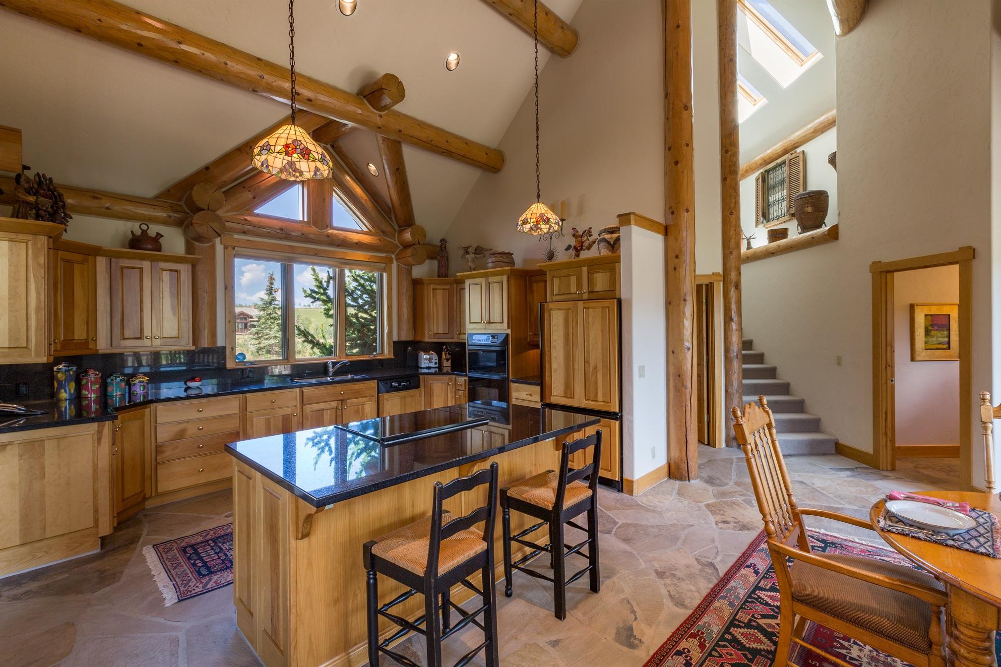 132 Adams Ranch Road Mountain Village, CO 81435 - Photo 18 of 28 KitchenStairs