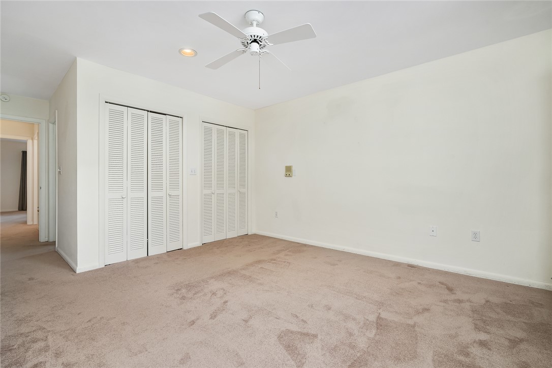 34 Hickory Way Clemson, SC 29631 - Photo 29 of 39 Well-lit room features soft carpeting, louvered closet doors, and a functional ceiling fan.
