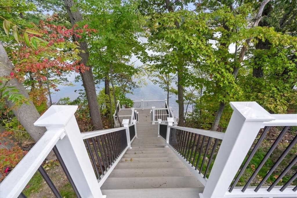241 Lake Avenue Worcester, MA 01604 - Photo 41 of 42 a view of stairs and trees
