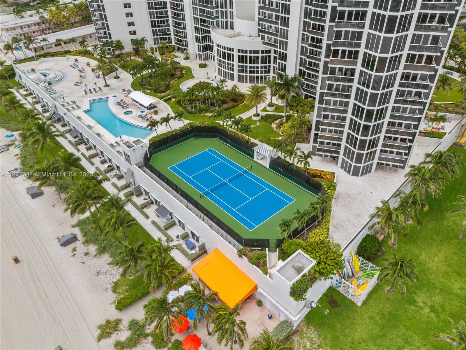19111 Collins Avenue, Unit 1406 Sunny Isles Beach, FL 33160 - Photo 36 of 40 an aerial view of a city