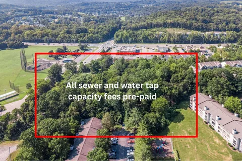 a view of outdoor space and swimming pool