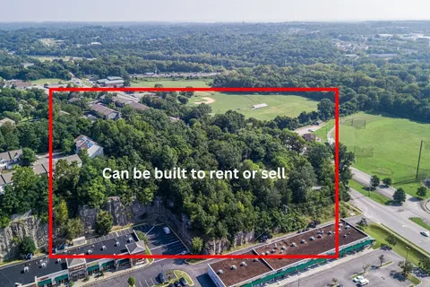 a view of city from a terrace