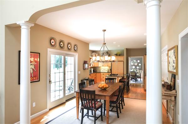 65 Lincoln Road Sudbury, MA 01776 - Photo 11 of 24 a view of a dining room with furniture window and wooden floor