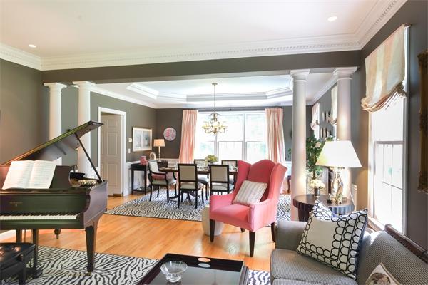 65 Lincoln Road Sudbury, MA 01776 - Photo 3 of 24 a living room with furniture and a large window