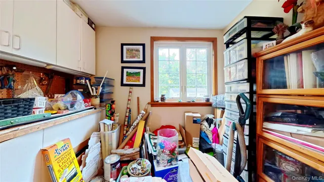 a view of storage and utility room
