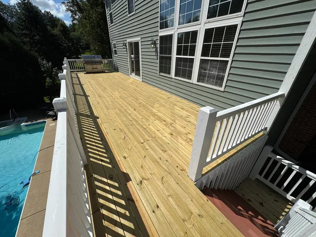a view of entryway livingroom and hall with wooden floor