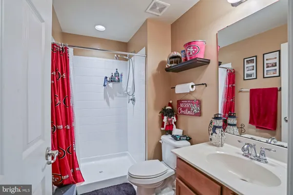 a brick building with a clock tower in the middle