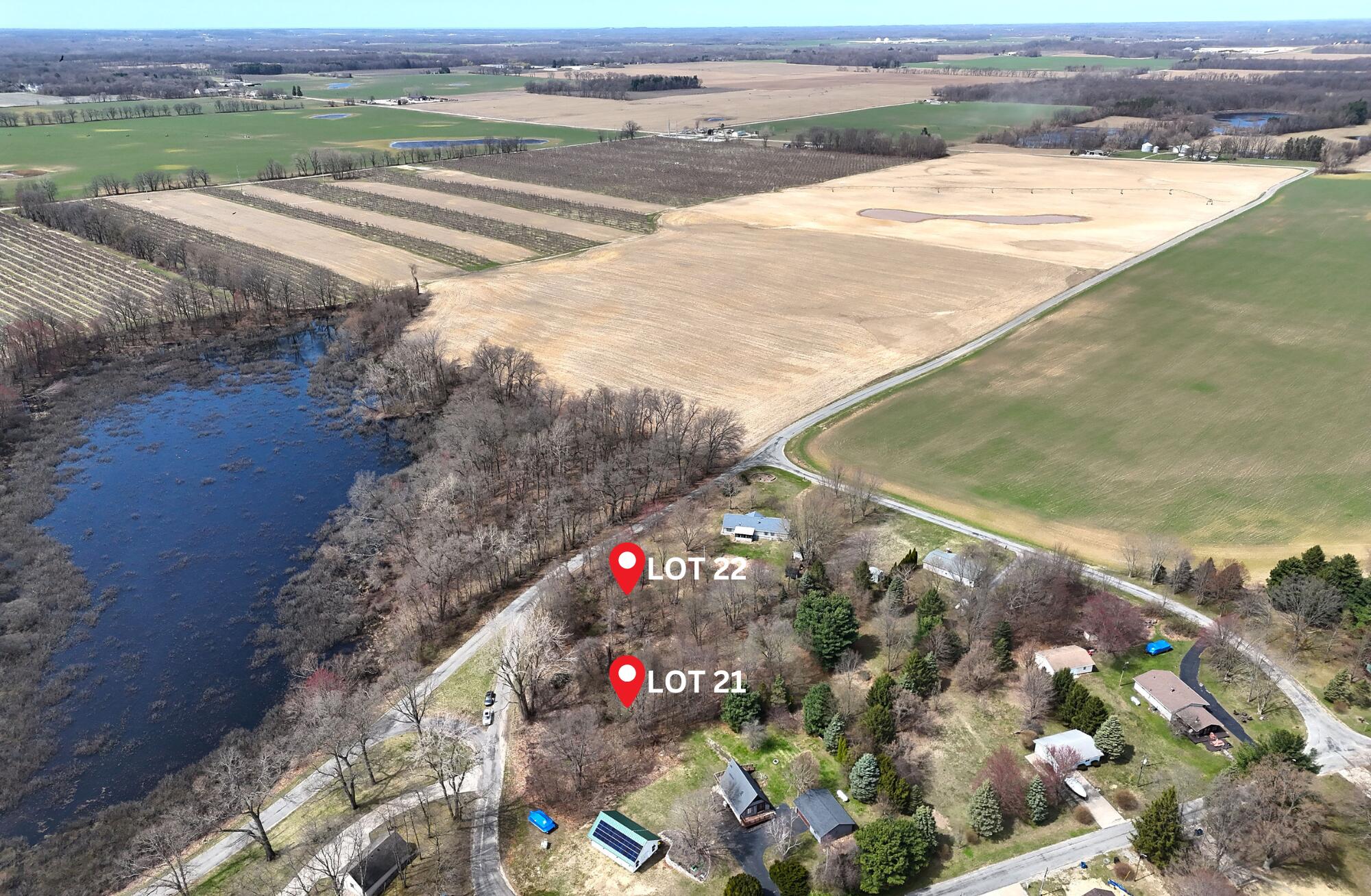 Vl West Oak Drive Decatur, MI 49045 - Photo 14 of 18 View of Lots Facing Away From Lake