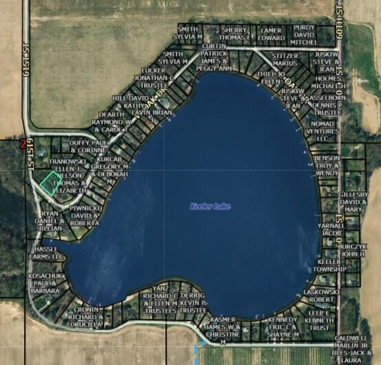 Vl West Oak Drive Decatur, MI 49045 - Photo 17 of 18 Aerial - Keeler Lake