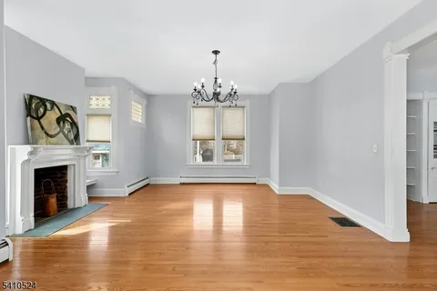 a view of a room with window