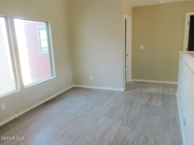 a view of a room with closet
