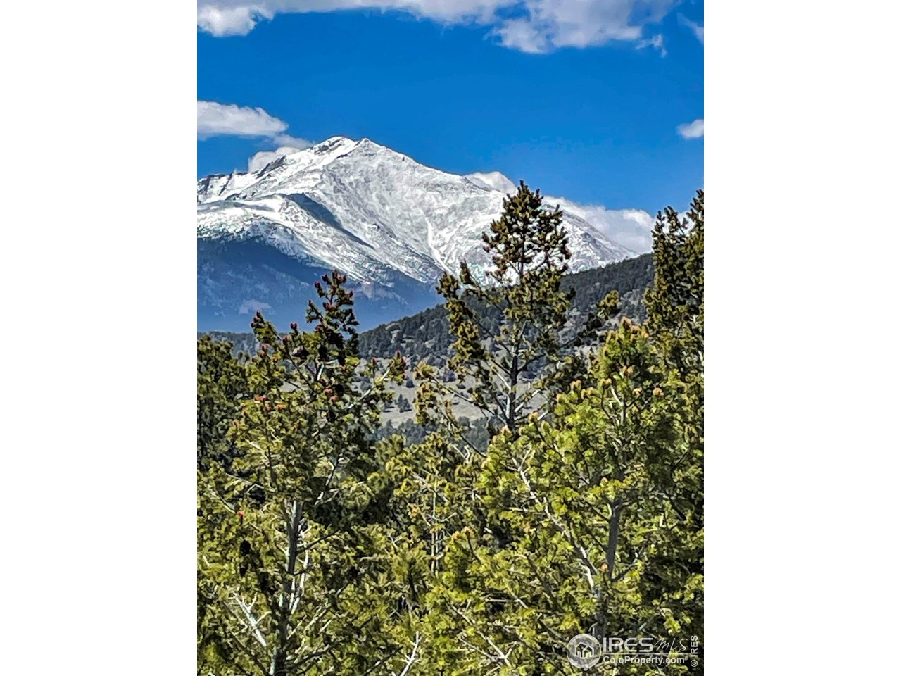 18673 Highway 7 Lyons, CO 80540 - Photo 5 of 39 Mount Meeker and Longs Peak stand proudly in the distance